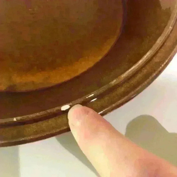 VTG Ceramic Apple Pie - Cover Pie Dish - Picture 3 of 6